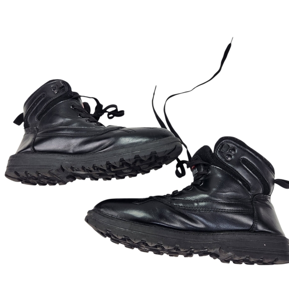 Ecko Unlimited Black Kids Youth Boots Size 6 Lace Up - Picture 10 of 13